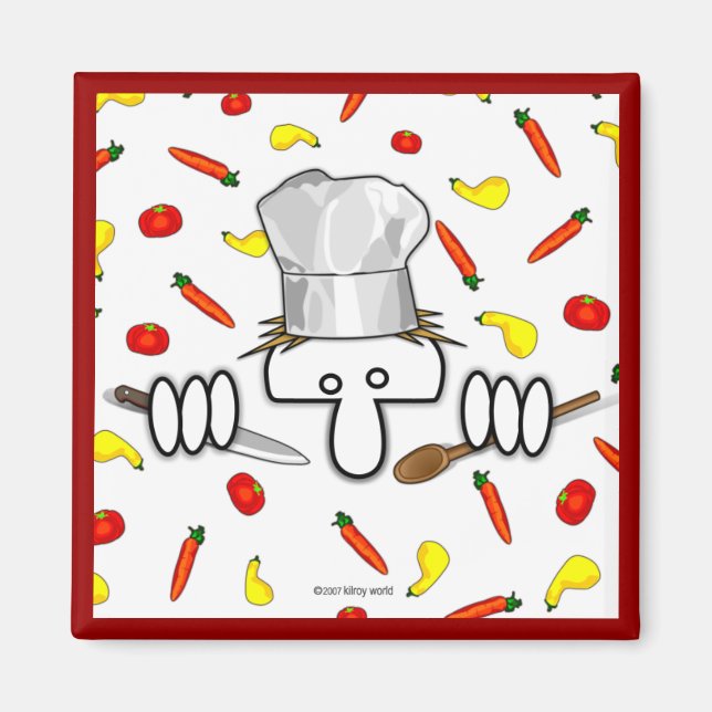 Chef Kilroy Magnet 2 (Framsidan)
