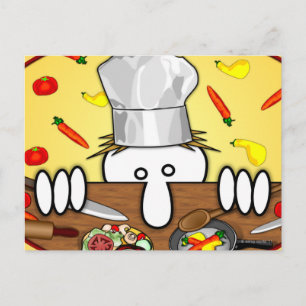 Chef Kilroy-vykort Vykort
