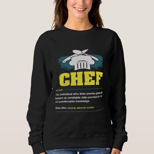 Chef Kitchen Working Clothing Restaurant Cantton T Shirt (Framsida)