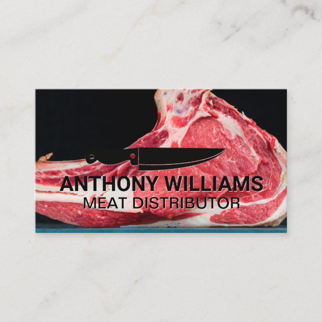 Chef Knivar | Stopp Visitkort (Framsida)