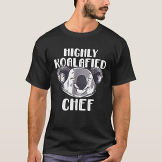 Chef Koala Bear Shirt för kvinnor och Manar T