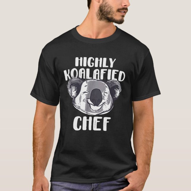 Chef Koala Bear Shirt för kvinnor och Manar T (Framsida)