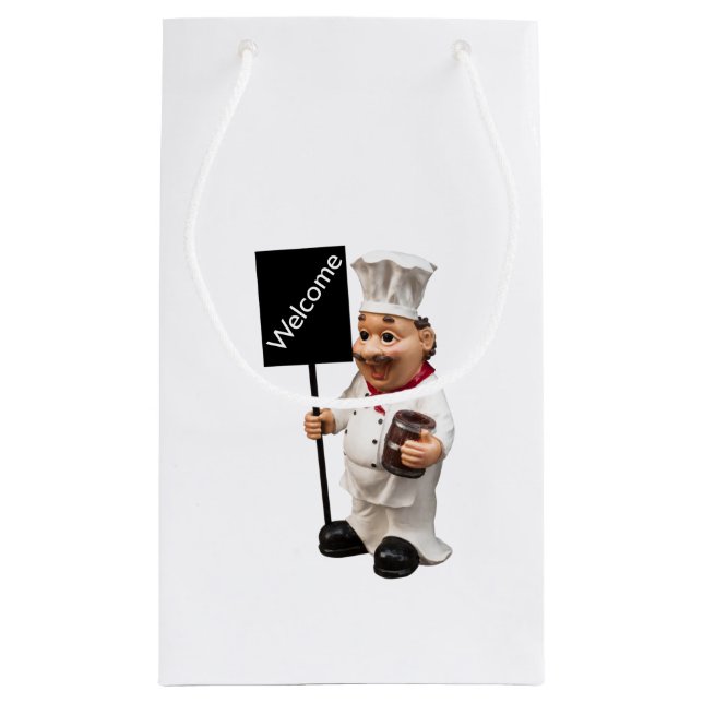 Chef-kock - WELCOME-menykort (Baksidan)