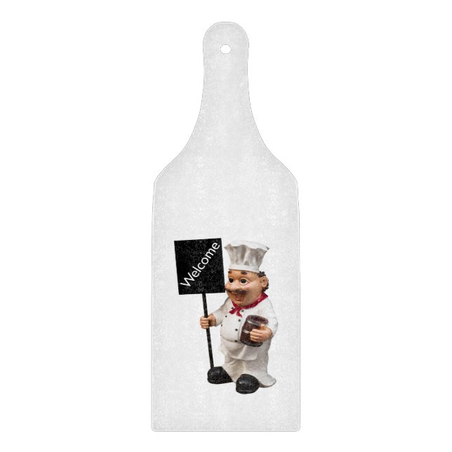 Chef-kock - WELCOME-menykort (Framsidan)
