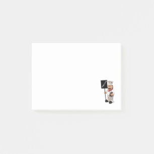Chef-kock - WELCOME-menykort Post-it Block