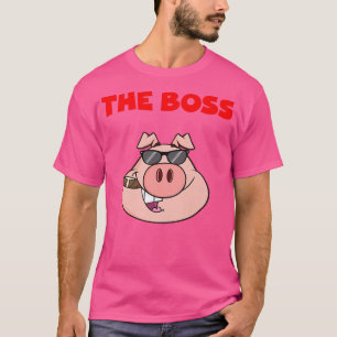 Chef - Kontoret som håller hog gris gris arbete Pr T Shirt
