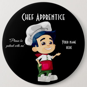 Chef lärce 2, rund knapp