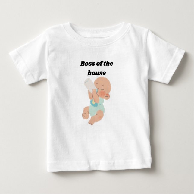 👑 Chef - Lena Baby T-Shirt (Framsida)