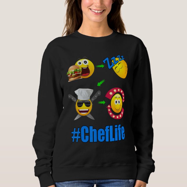 Chef Life Lifestyle Cooking 1 T Shirt (Framsida)