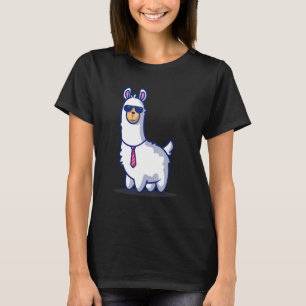 Chef Llama Alpaca Boy Kids T Shirt