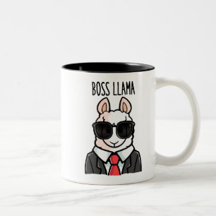 Chef Llama Två-Tonad Mugg