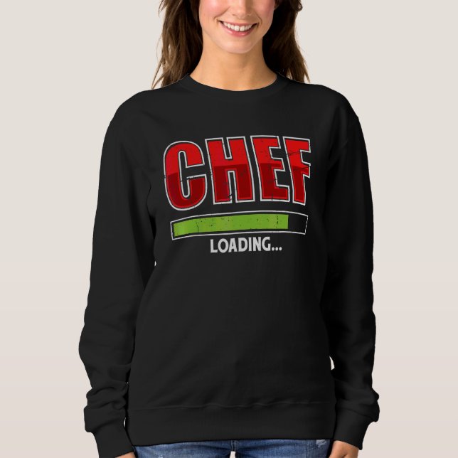 Chef Loading Future Cook Cooking Selling T Shirt (Framsida)