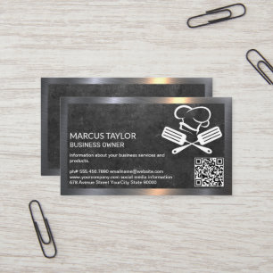 Chef-Logotyp   QR-kod   Kultur Visitkort