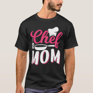 Chef Mamma Mor Cook Cooking retro T Shirt