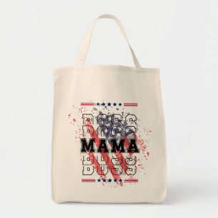 Chef Mamma Patriotic Tote Strong Mamma Canvas Ba Tygkasse