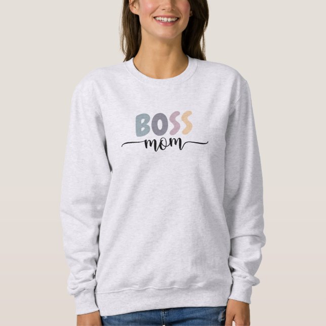Chef Mamma Sweatshirt Mors dag Tshirt T Shirt (Framsida)