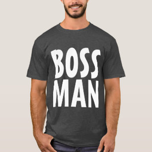 CHEF MAN Black TEES T-Shirts