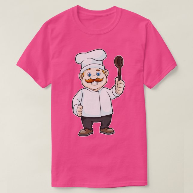 Chef med Chefs hat Soppa T Shirt (Design framsida)