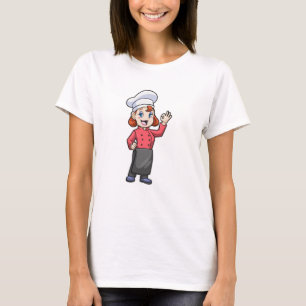 Chef med Cooking apron T Shirt