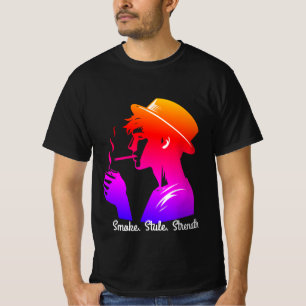 "Chef Mode - Snyggt Man Smoking Cigar T-Shirt" T Shirt