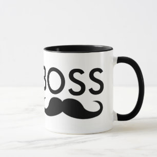 CHEF Mustache kaffe mugg