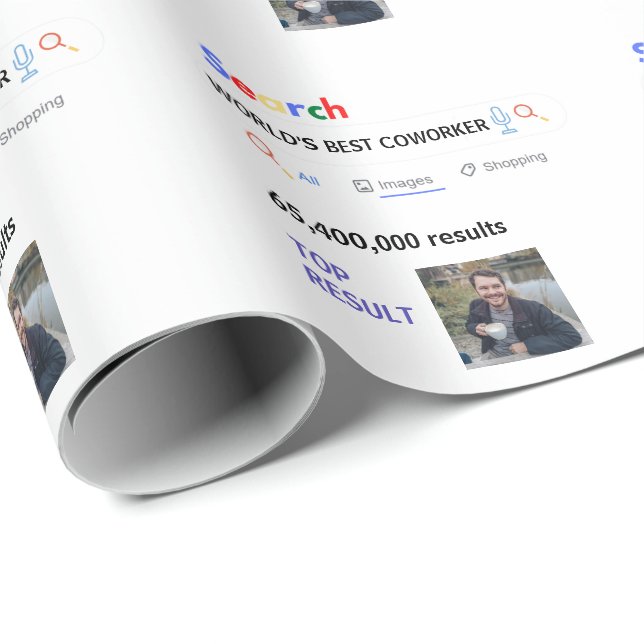 Chef Nurse Teacher Doktor Mamma Presentpapper (Rullad Hörn)