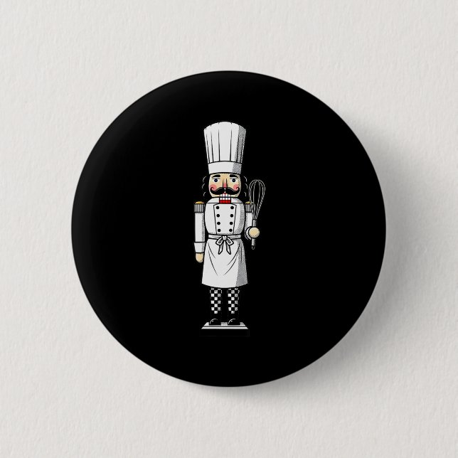 Chef Nutcracker Cook Hat Xmas  Knapp (Framsida)