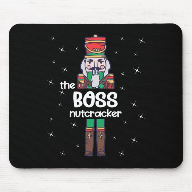 Chef Nutcracker Family Matching Funny Pajama Musmatta (Framsidan)