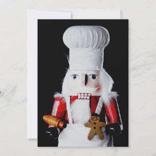 Chef Nutcracker Inbjudningar