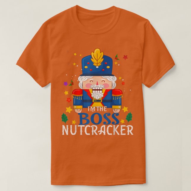 Chef Nutcracker Matching Family Group, julkrona T Shirt (Design framsida)