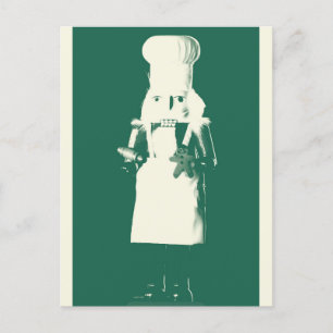 Chef Nutcracker Vykort