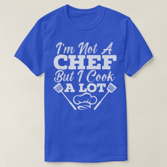 Chef Ord Restaurant Cooking T Shirt (Design framsida)