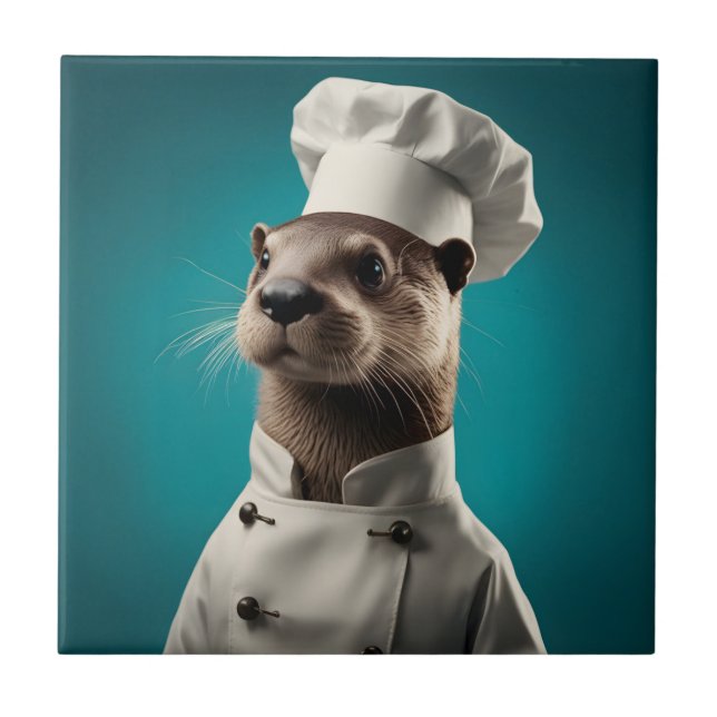 Chef Otter Kakelplatta (Framsidan)