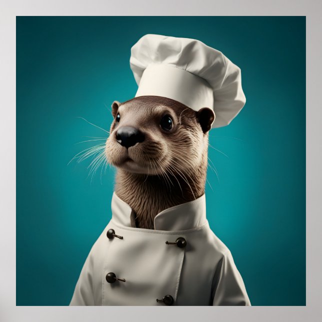Chef Otter Poster (Framsidan)