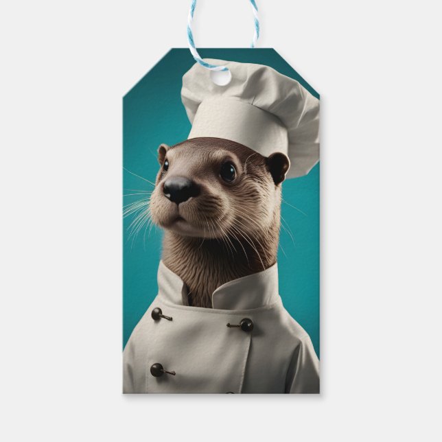 Chef Otter Presentetikett (Framsidan)
