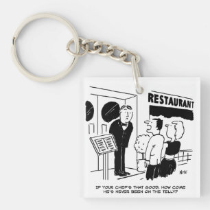 Chef på Restaurant finns inte på TV-Tecknaden