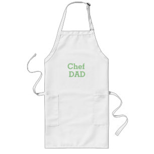 CHEF PAPPA APRON LÅNGT FÖRKLÄDE