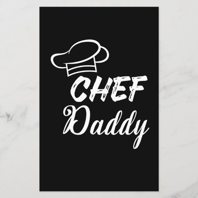 Chef pappa | Cook-gåva | Närvarande Älskare (Framsida)