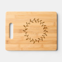 Chef Pappa Far's Etched Wooden Cutter Board