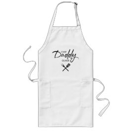 Chef Pappa Script Fars dag Personlig Långt Förkläde