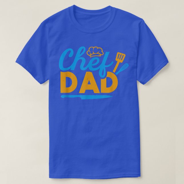 Chef Pappa Sous Chefs Culinary Kitchen Cooking Äls T Shirt (Design framsida)