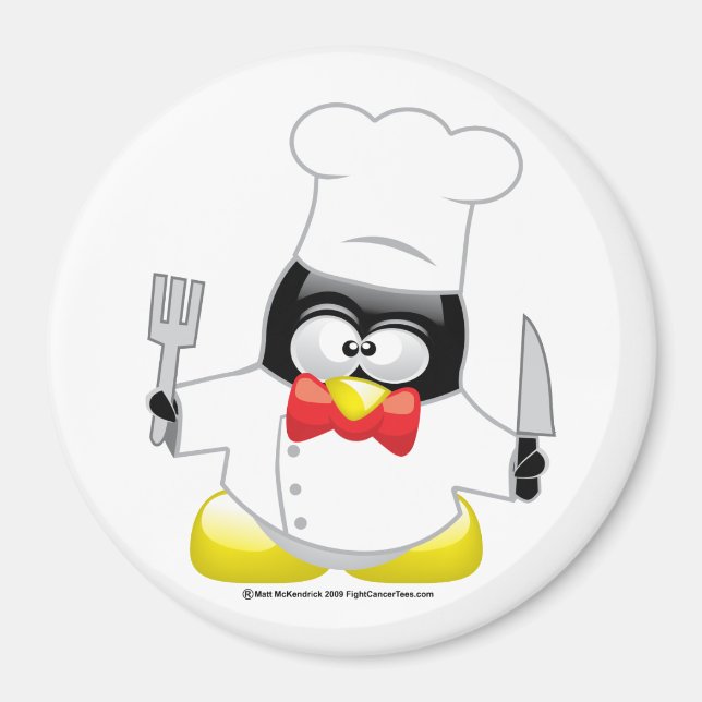 Chef Penguin Magnet (Framsidan)