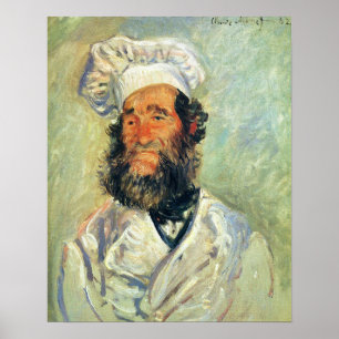 Chef Père Paul av Claude Monet Poster