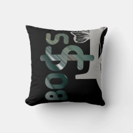 CHEF Pillow Abstrakt Trend Insida Decor Black Kudde