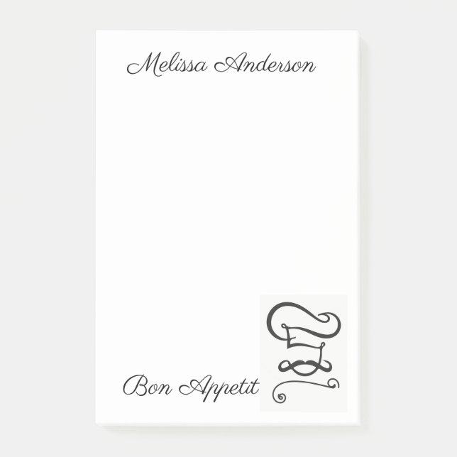 Chef Post-it Block (Framsida)