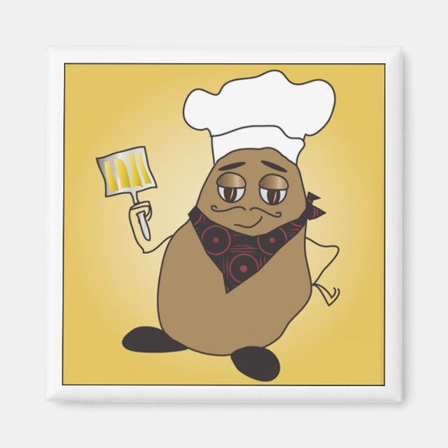Chef Potato Magnet (Framsidan)