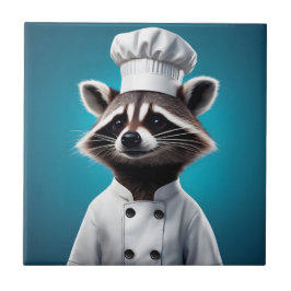 Chef Raccoon Kakelplatta