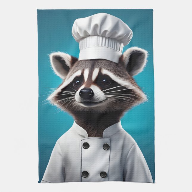 Chef Raccoon Kökshandduk (Vertikal)