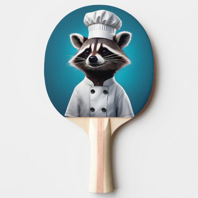 Chef Raccoon Pingisracket (Framsidan)