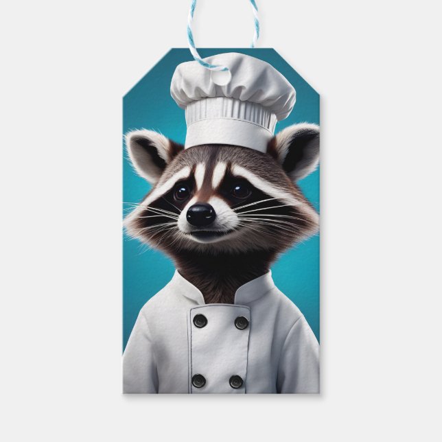 Chef Raccoon Presentetikett (Framsidan)